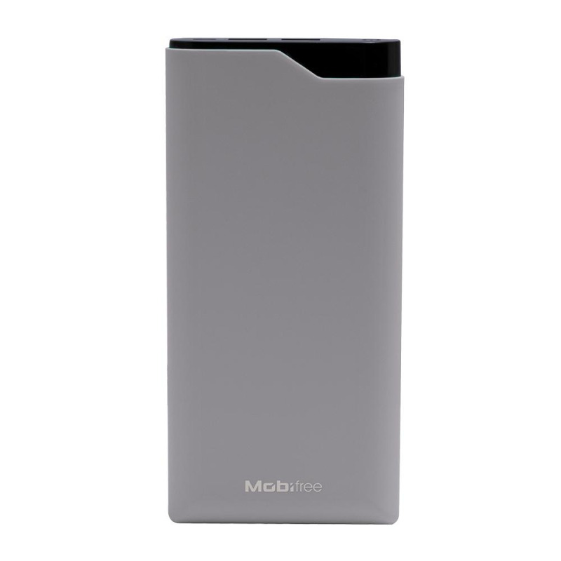 Mobifree MB-923491 batería externa Polímero de litio 10000 mAh Gris