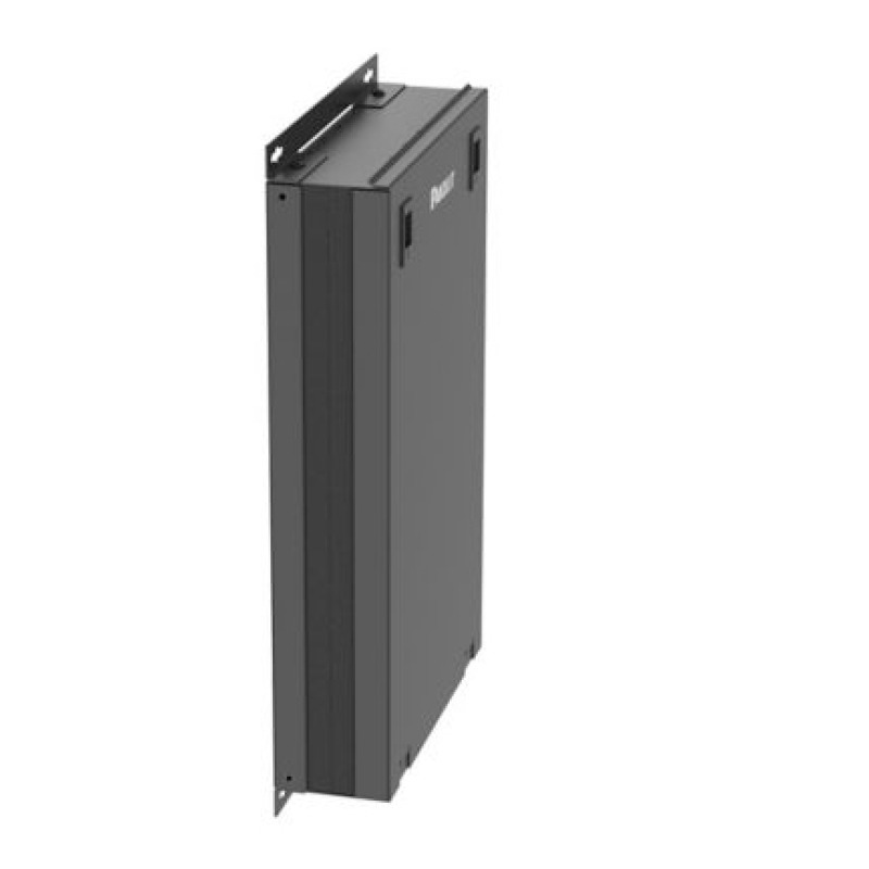 Punto de Consolidación Para 48 Puertos Con Espacio para 2 UR  Instalación en Piso Pared o Techo Fabricado en Acero Color Negro