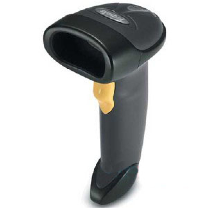 LECTOR DE CODIGO DE BARRA ZEBRA:LS2208-SR20007R-UR LASER 1D ALAMBPERP STD RANGE  C/CABLE USB C/BASE NEGRO