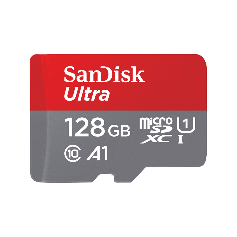 MEMORIA SANDISK MICRO SDXC 128GB ULTRA 100MB/S CLASE 10 C/ADAPTADOR SDSQUNR-128G-GN3MA