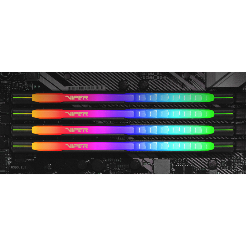 MEMORIA DIMM DDR4 PATRIOT (PVSR416G360C0K) VIPER STEEL RGB 16GB 3600MHZ, KIT (2X8GB)CL 20 image 6