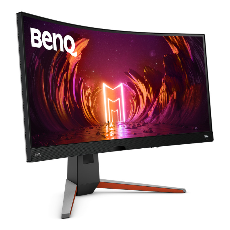 MONITOR BENQ EX3410R MOBIUZ DE 34",4K, PANEL VA, 144HZ, BOCINAS 2WX2 + 5W WOOFER, 1 MS MRPT, 2 MS GTG, HDMIX2/DP, VESA, HDR10, EYECARE, B.I.+, FREE-SYNC image 3
