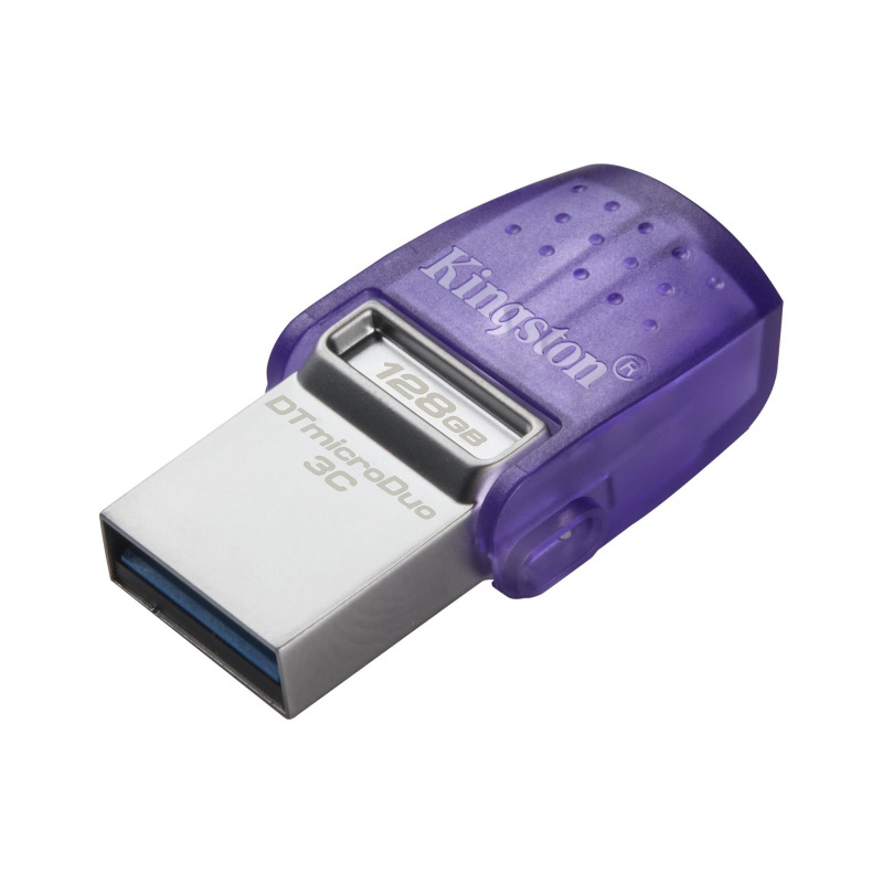 MEMORIA FLASH USB KINGSTON DATA TRAVELER MICRODUO 128GB 3C TYPE A-C (DTDUO3CG3/128GB) image 3