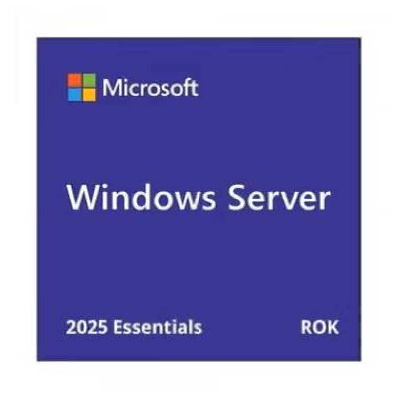 HPE ROK MICROSOFT WINDOWS SERVER ESSENTIALS 2025 10 NÚCLEOS SW EN/FR/ES/XC