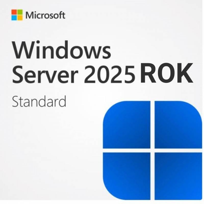 HPE ROK MICROSOFT WINDOWS SERVER 2025 STANDARD 16 NÚCLEOS EN/FR/ES/XC SW
