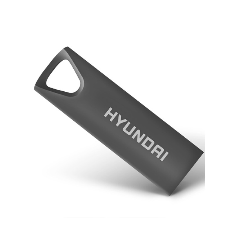 Memoria Hyndai 16GB Bravo Deluxe USB 2.0 U2BK/16GASG gris