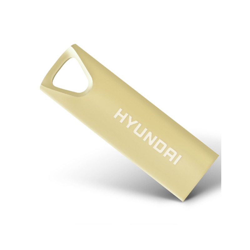 Memoria Hyndai 16GB Bravo Deluxe USB 2.0 U2BK/16GAG dorado