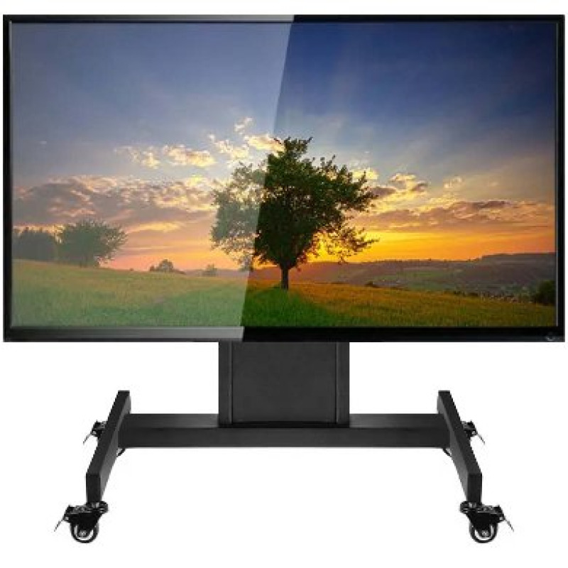 BRobotix 6001851 mueble o soporte para dispositivos multimedia Negro Universal Carrito multimedia image 6