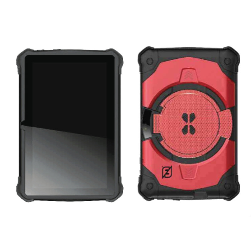 Necnon NBTA2K255M tableta 16 GB 17.8 cm (7") Cortex 2 GB Android 10 Negro, Rojo image 3