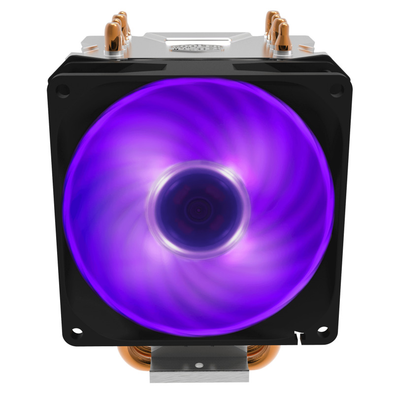 VENTILADOR P/CPU COOLER MASTER (RR-H410-20PC-R1) HYPER H410R RGB,LGA1700/AM5,4 PWM,PLATA image 3