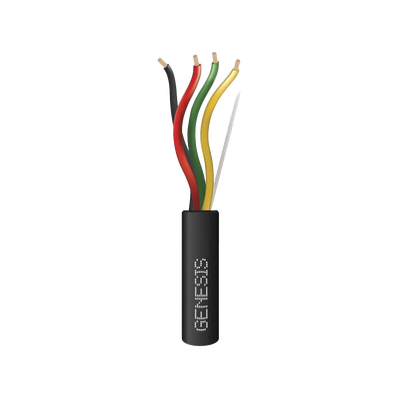 Bobina de Cable de 305m 4x14 AWG / Cable DIRECT BURIAL / Color Negro image 2
