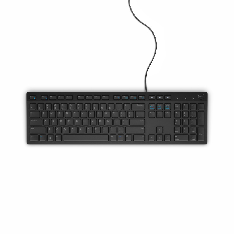 KIT TECLADO Y MOUSE DELL KM300C | ALAMBRICO DE 105 TECLAS EN ESPAÑOL COLOR NEGRO image 4