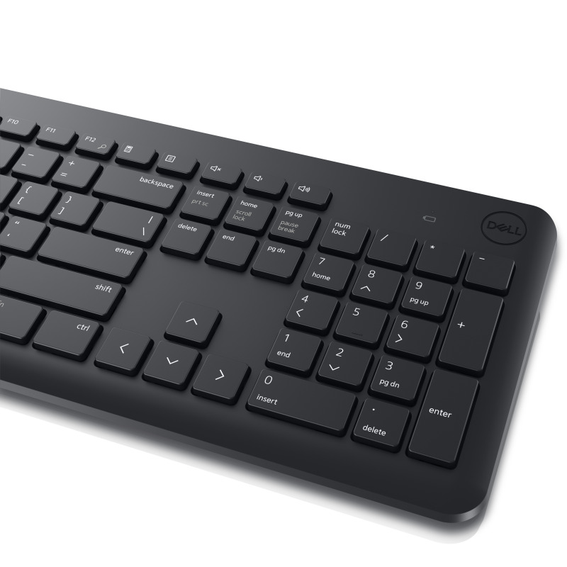 KIT TECLADO Y MOUSE KM3322W INALAMBRICO DELL EN ESPAÑOL MODELO COLOR NEGRO 580-AKCU image 11