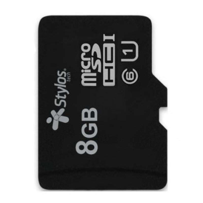 Memoria STYLOS Micro SD 8gb S/A Clase10