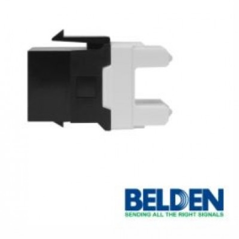 CONECTOR JACK BELDEN CAT6 AX101321 NEGRO   RJ45  T568A image 3