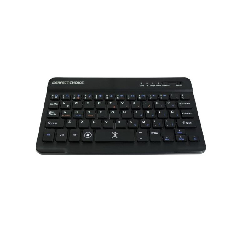 TECLADO MINI PERFECT CHOICE INALAMBRICO BLUETOOTH 3.5HR 10M PC-200932 image 3