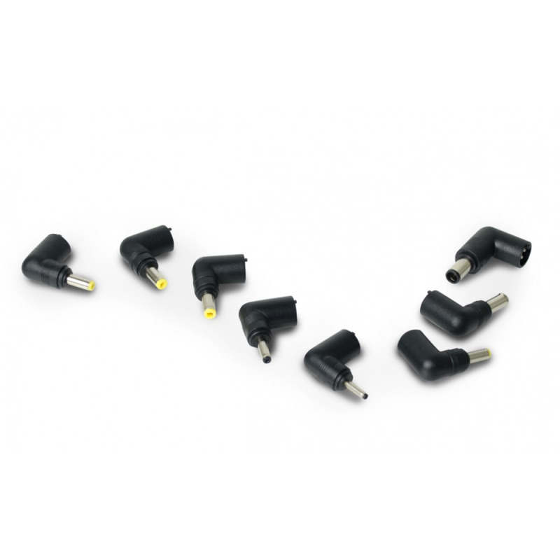 CARGADOR UNIVERSAL INTELIGENTE CON PUNTAS INTERCAMBIABLES Y PUERTO USB PERFECT CHOICE - NEGRO image 7