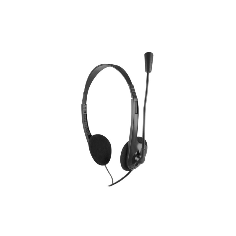 Easy Line EL-994787 audífono y auriculare Auriculares Alámbrico Diadema Llamadas/Música Negro image 6