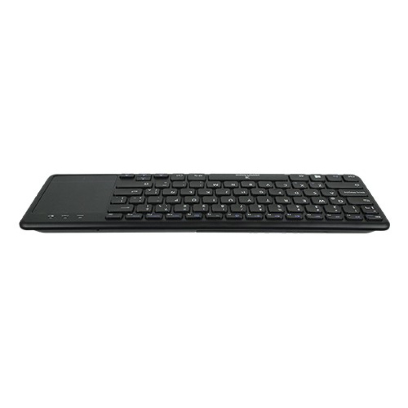 TECLADO INALAMBRICO CON TOUCH PAD TECLAS DE TIJERA Y ACCESOS RAPIDOS CONECTOR USB PERFECT CHOICE - NEGRO image 5