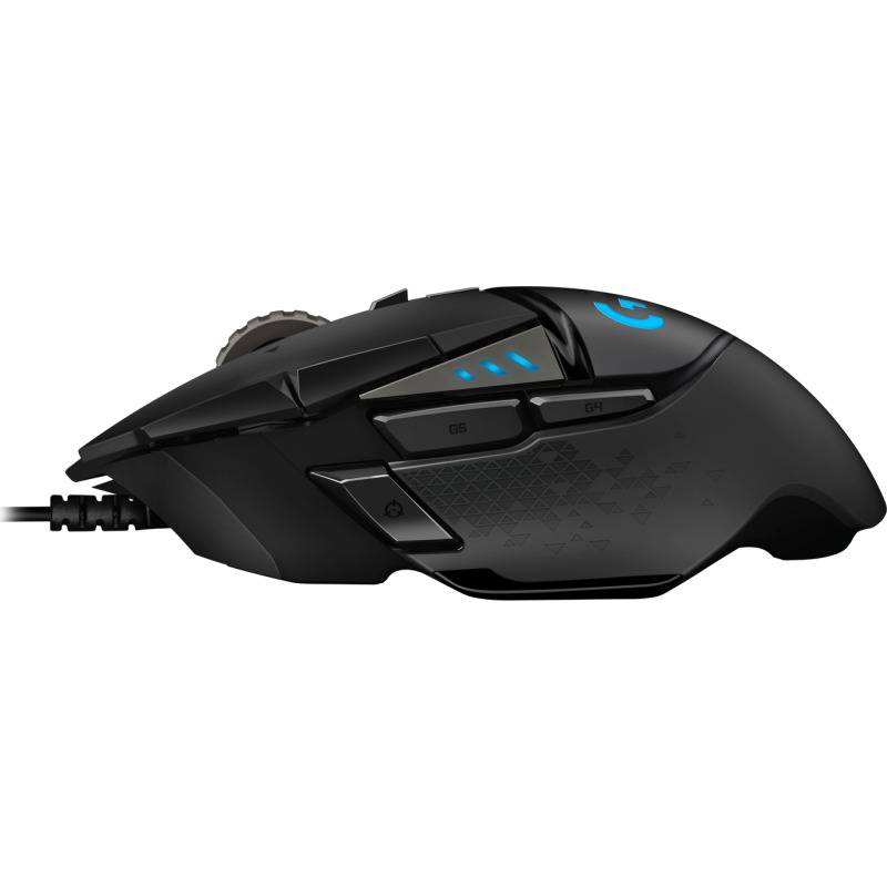 MOUSE GAMING LOGITECH G502 HERO NEGRO ALAMBRICO USB LIGHTSYNC RGB 16K DPIS image 17