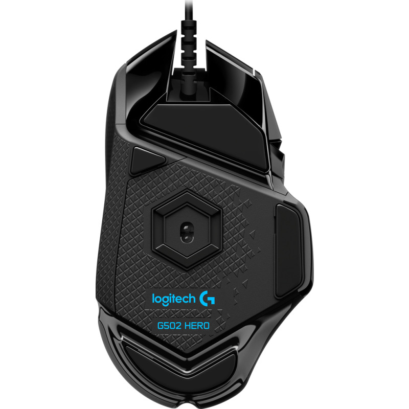 MOUSE GAMING LOGITECH G502 HERO NEGRO ALAMBRICO USB LIGHTSYNC RGB 16K DPIS image 20