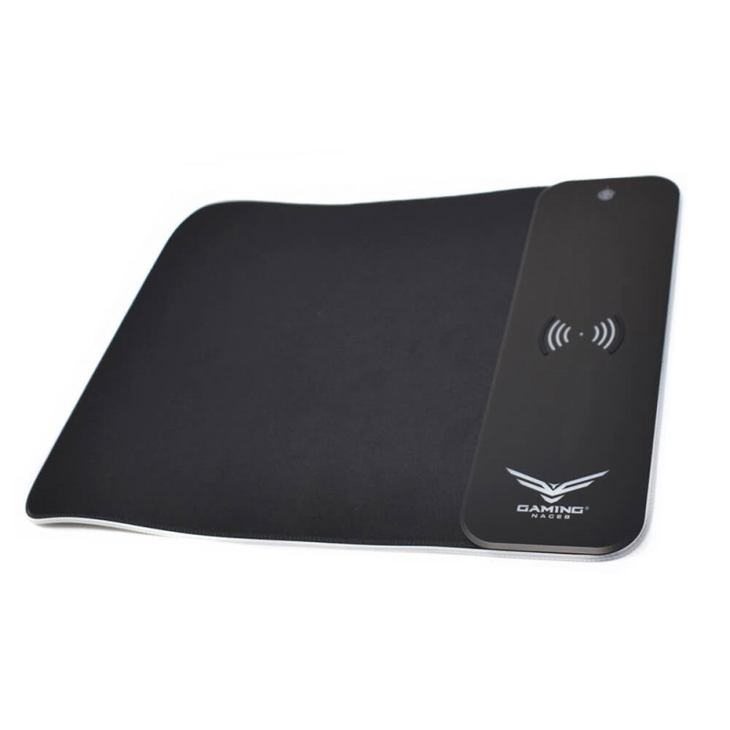 MOUSE PAD NACEB (NA-0926) RGB,CARGA INALAMBRICA,31*40,TELA,NEGRO image 3