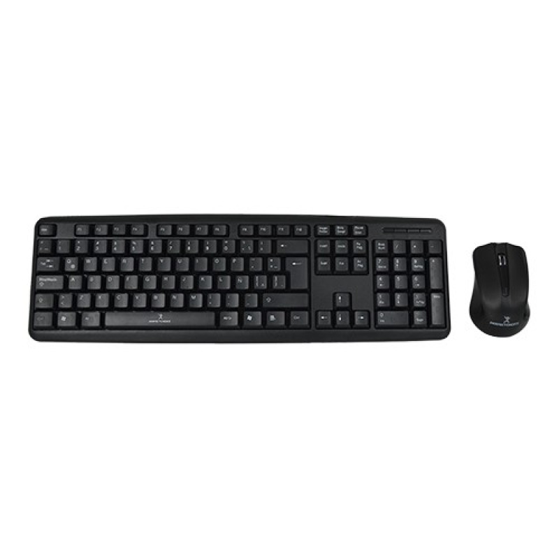 KIT DE TECLADO Y MOUSE ALAMBRICO CONECTOR USB PERFECT CHOICE - NEGRO image 3