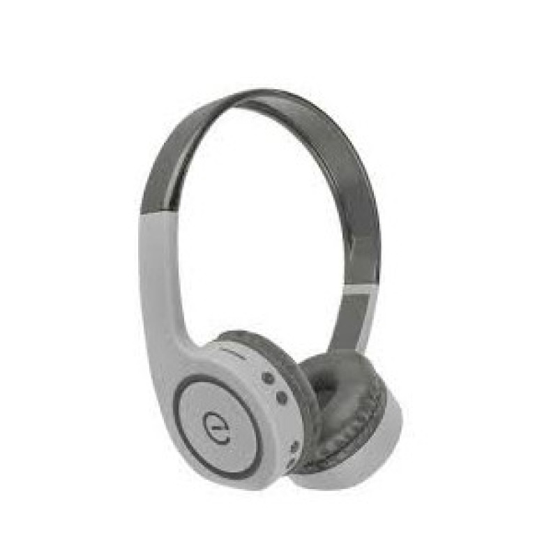 AUDIFONOS ON-EAR INALAMBRICOS MANOS LIBRES CON BT/FM/SD 3.5MM EASY LINE BY PERFECT CHOICE - GRIS