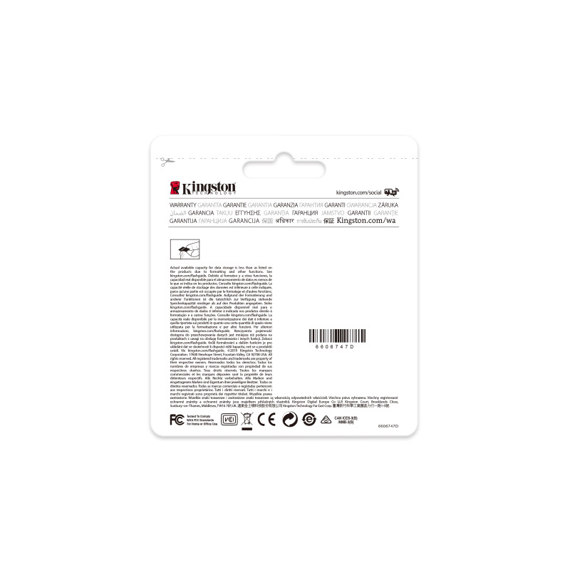 MEMORIA FLASH MICRO SD KINGSTON SDHC HIGH ENDURENCE 32GB 95R UHS-I U1 V10 P/ VIDEOVIGILANCIA (SDCE/32GB) image 4