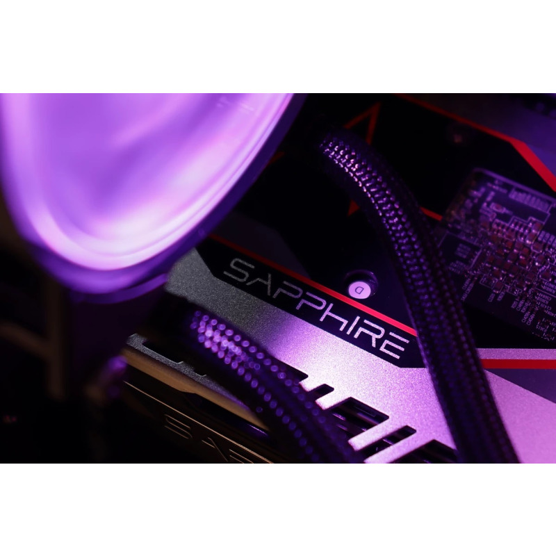 GABINETE NACEB (NA-0602) HYDRA,FULL ATX,SIN FUENTE,2*USB 2.0,1* USB 3.0,3*FAN,CRISTAL TEMP,NEGRO image 7