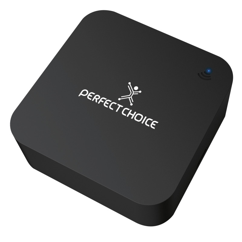 CONTROL IR INTELIGENTE IOT PERFECT CHOICE NEGRO