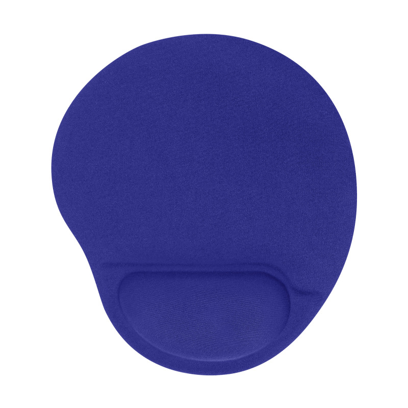MOUSE PAD CON ALMOHADILLA DE GEL ERGONOMICO ANTIDERRAPANTE PERFECT CHOICE - AZUL