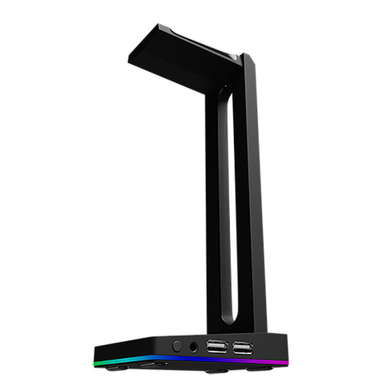 BASE AUDIFONOS NACEB (NA-0952) T11 ELEVEN,RGB,3.5,2*USB 2.0,CABLE 1.5 MT