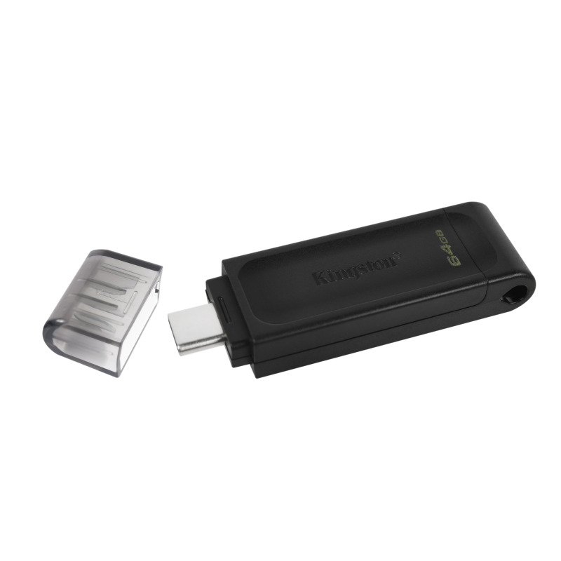 MEMORIA FLASH USB KINGSTON DATA TRAVELER 70 64GB GEN 1 3.2 TIPO C NEGRO (DT70/64GB) image 11