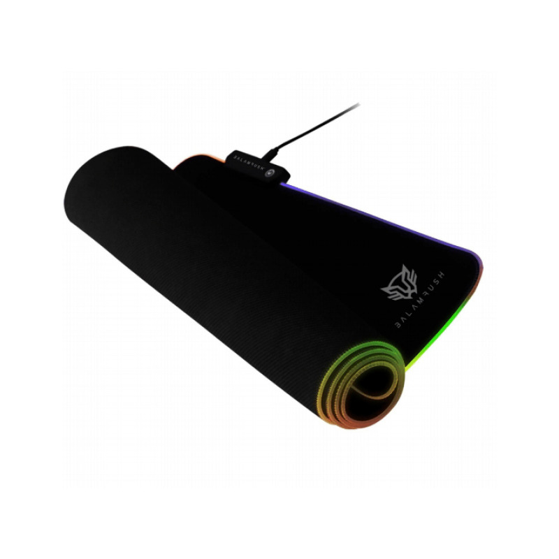 Balam Rush BR-931434 alfombrilla para ratón Cojín de ratón para Juegos Negro
