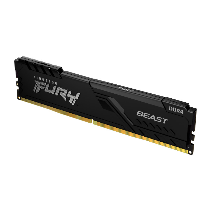 MEMORIA RAM KINGSTON DIMM DDR4 16GB 3600MT/S FURY BEAST BLACK CL18 288PIN 1.35V C/DISIPADOR DE CALOR P/PC/GAMER/ALTO RENDIMIENTO (KF436C18BB/16) image 4