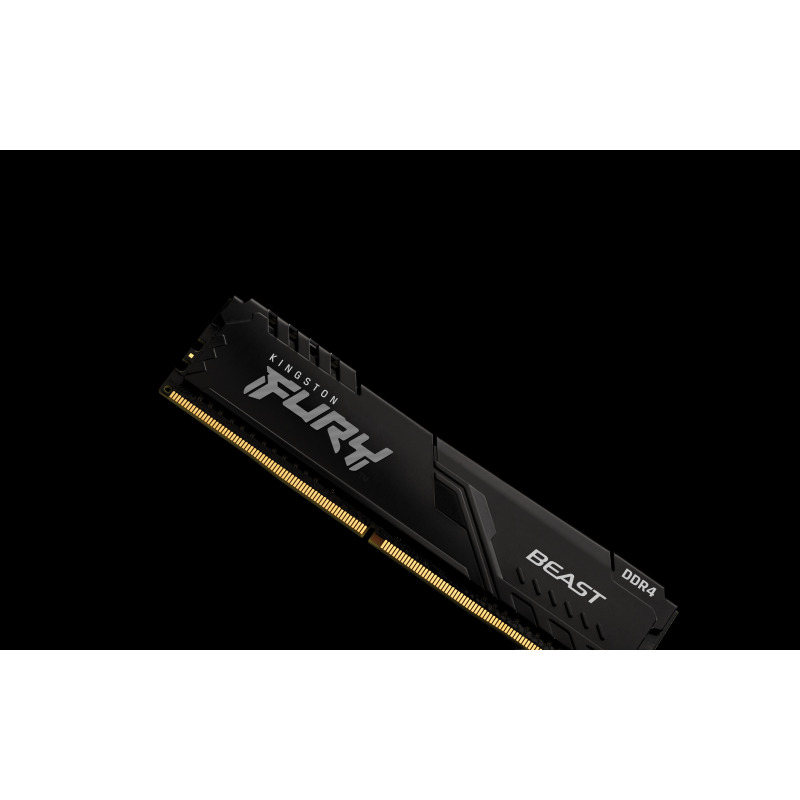 MEMORIA RAM KINGSTON DIMM DDR4 16GB 3600MT/S FURY BEAST BLACK CL18 288PIN 1.35V C/DISIPADOR DE CALOR P/PC/GAMER/ALTO RENDIMIENTO (KF436C18BB/16) image 14