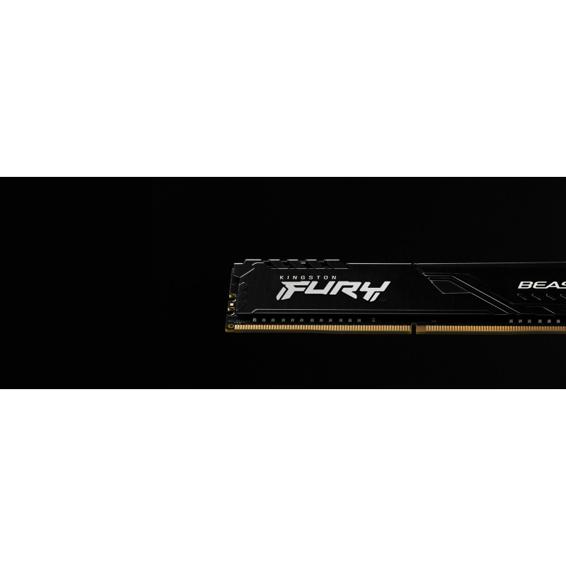 MEMORIA RAM KINGSTON DIMM DDR4 32GB 3200MT/S FURY BEAST BLACK XMP CL16 288PIN 1.35V C/DISIPADOR DE CALOR P/PC/GAMER/ALTO RENDIMIENTO (KF432C16BB/32) image 9