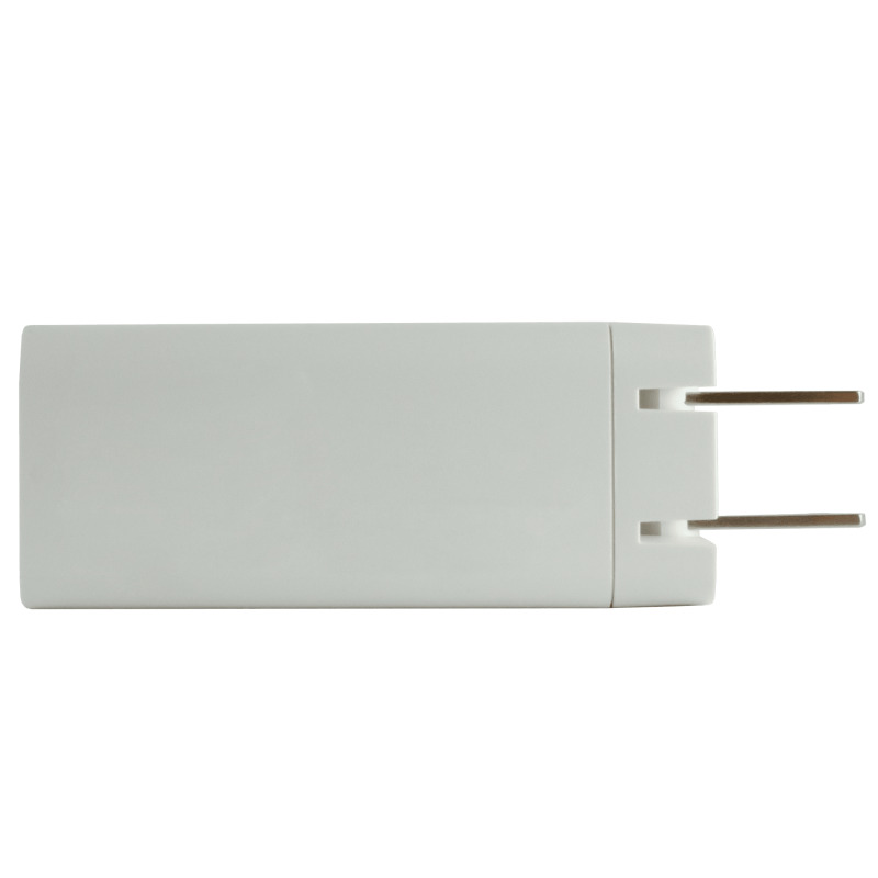 ADAPTADOR CARGADOR DE CORRIENTE DE 65W PUERTOS USB-A/USB-C PERFECT CHOICE - BLANCO image 4