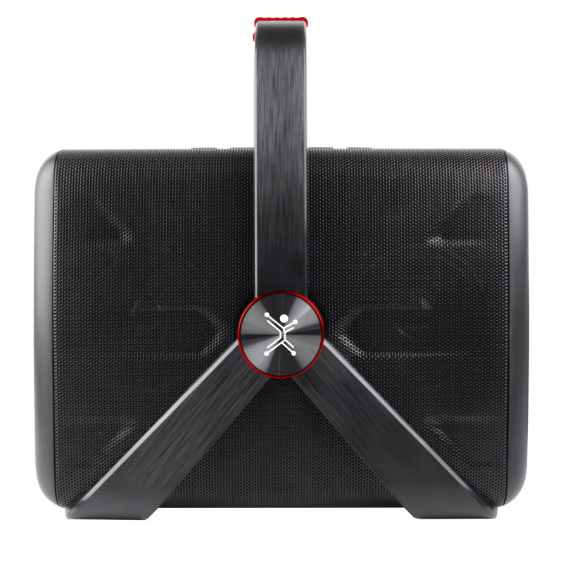 BOCINA INALAMBRICA BLUETOOTH PORTATIL RECARGABLE 12W FUNCION TWS PERFECT CHOICE X-PLOTION - NEGRO