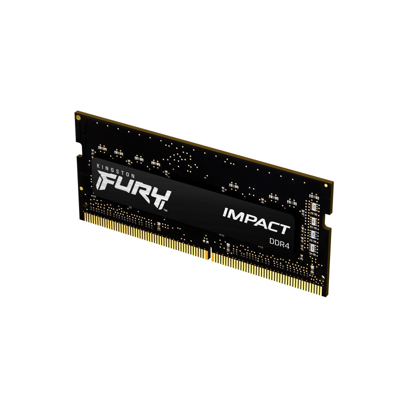 MEMORIA RAM KINGSTON SODIMM DDR4 8GB 3200MT/S FURY IMPACT BLACK CL20 260PIN 1.2V C/DIFUSOR DE CALOR P/LAPTOP (KF432S20IB/8) image 5