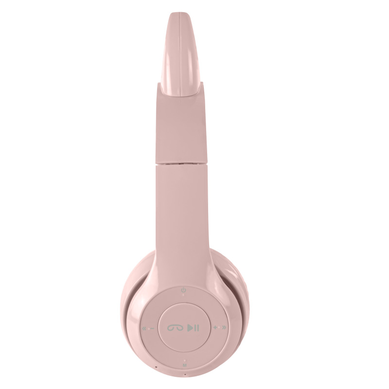 AUDIFONOS DIADEMA BLUETOOTH PARA NINOS PERFECT CHOICE CATTO - ROSA image 3
