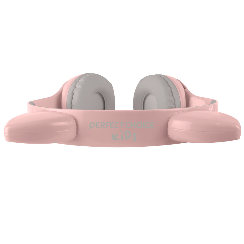 AUDIFONOS DIADEMA BLUETOOTH PARA NINOS PERFECT CHOICE CATTO - ROSA image 6
