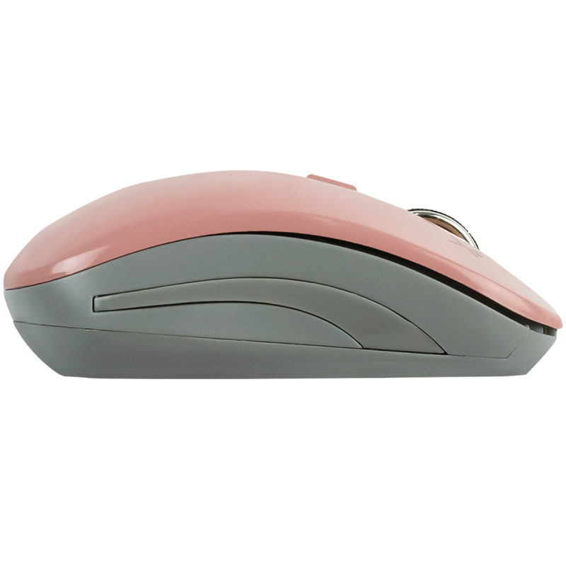 MOUSE INALAMBRICO OPTICO 800 A 1600 DPI SIMETRICO DONGLE USB PERFECT CHOICE ESSENTIAL - ROSA image 4