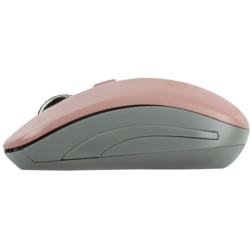 MOUSE INALAMBRICO OPTICO 800 A 1600 DPI SIMETRICO DONGLE USB PERFECT CHOICE ESSENTIAL - ROSA image 5