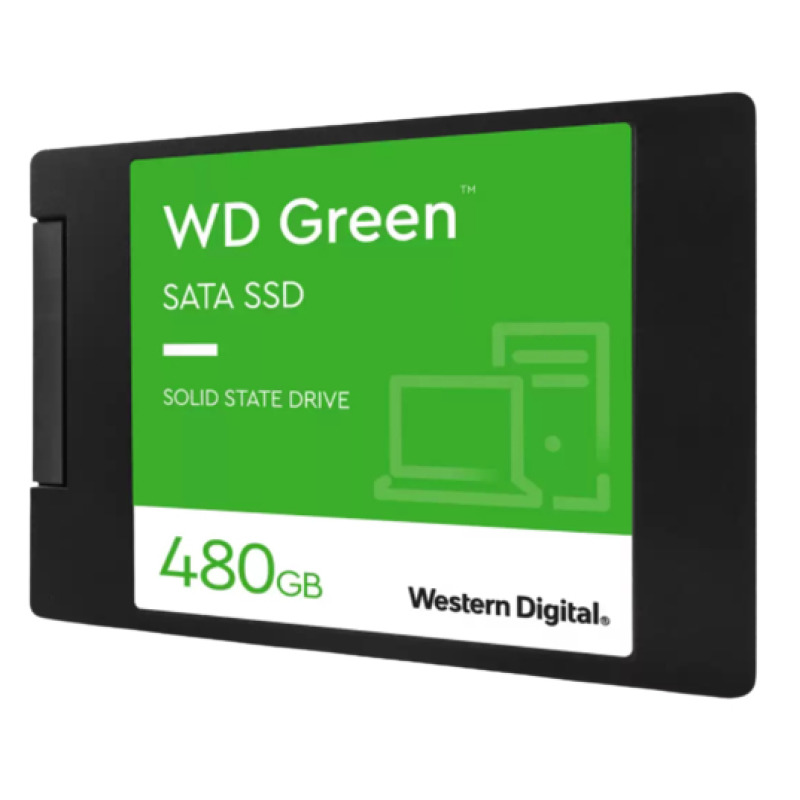 UNIDAD DE ESTADO SOLIDO SSD INTERNO WD GREEN 480GB 2.5 SATA3 6GB/S LECT.545MBS 7MM LAPTOP MINIPC WDS480G3G0A image 2