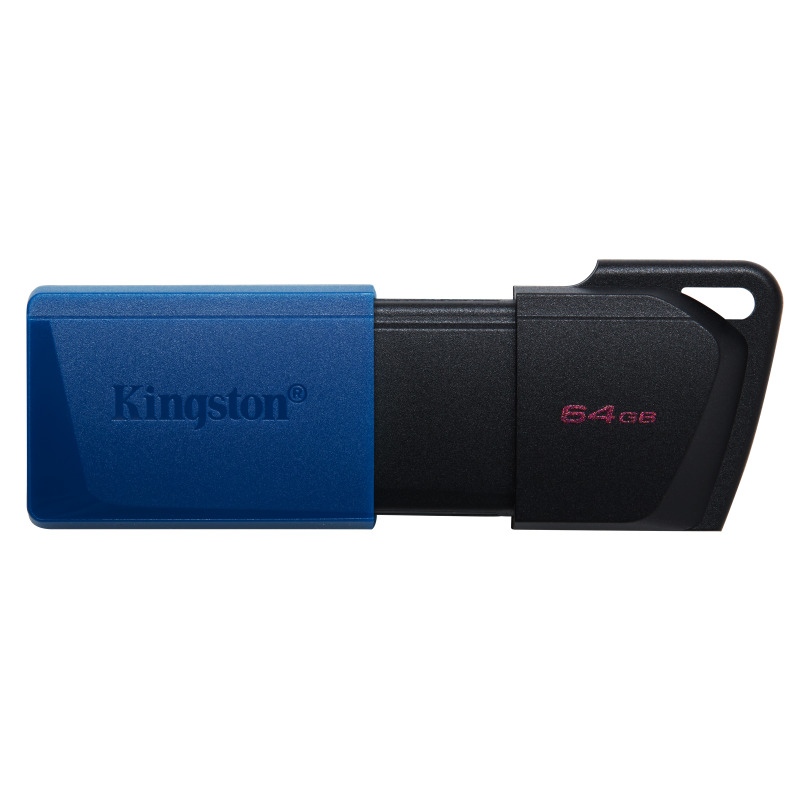 MEMORIA FLASH USB KINGSTON DATA TRAVELER EXODIA M 64GB GEN 1 3.2 GEN 1 C/TAPA MÓVIL NEGRO + AZUL (DTXM/64GB) image 2