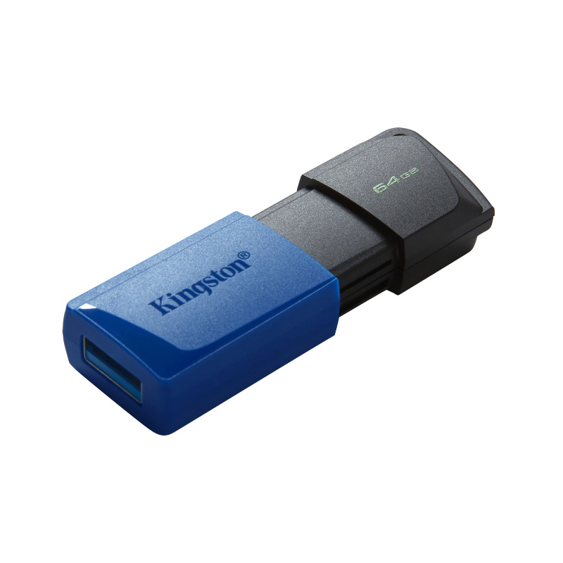 MEMORIA FLASH USB KINGSTON DATA TRAVELER EXODIA M 64GB GEN 1 3.2 GEN 1 C/TAPA MÓVIL NEGRO + AZUL (DTXM/64GB) image 8
