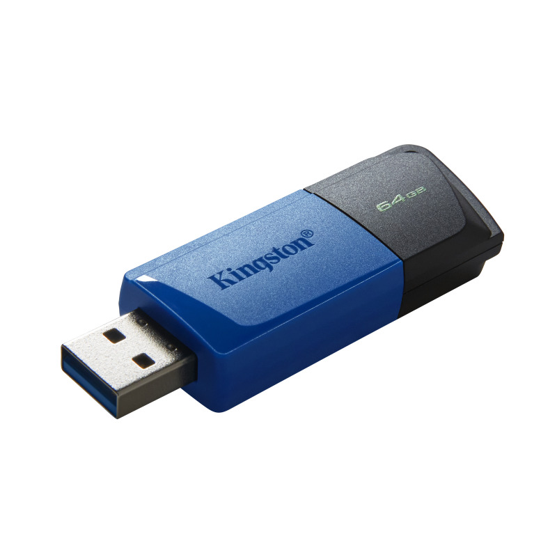 MEMORIA FLASH USB KINGSTON DATA TRAVELER EXODIA M 64GB GEN 1 3.2 GEN 1 C/TAPA MÓVIL NEGRO + AZUL (DTXM/64GB) image 10