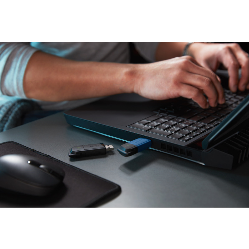 MEMORIA FLASH USB KINGSTON DATA TRAVELER EXODIA M 64GB GEN 1 3.2 GEN 1 C/TAPA MÓVIL NEGRO + AZUL (DTXM/64GB) image 17